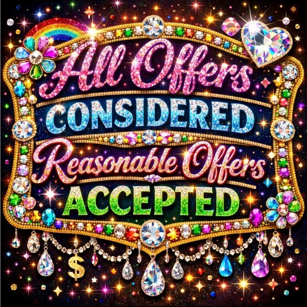 Colorful Rhinestone Notice - Picture 1 of 1